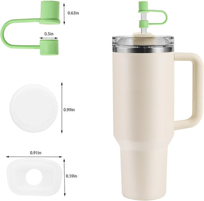 1 Pack Straw Toppers for Stanley 30oz|40oz, Clear