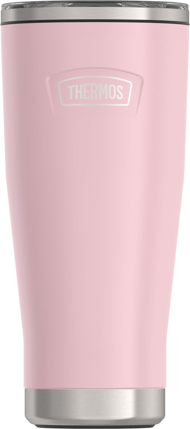 ICON SERIES, Stainless Steel Tumbler with Slide Lock, 18 Ounce, Matte Stainless Steel