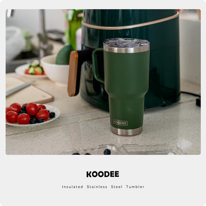 20 oz Stainless Steel Skinny Tumbler Double Wall Insulated Slim Water Tumbler Cup for Coffee, Tea (Baby Blue)