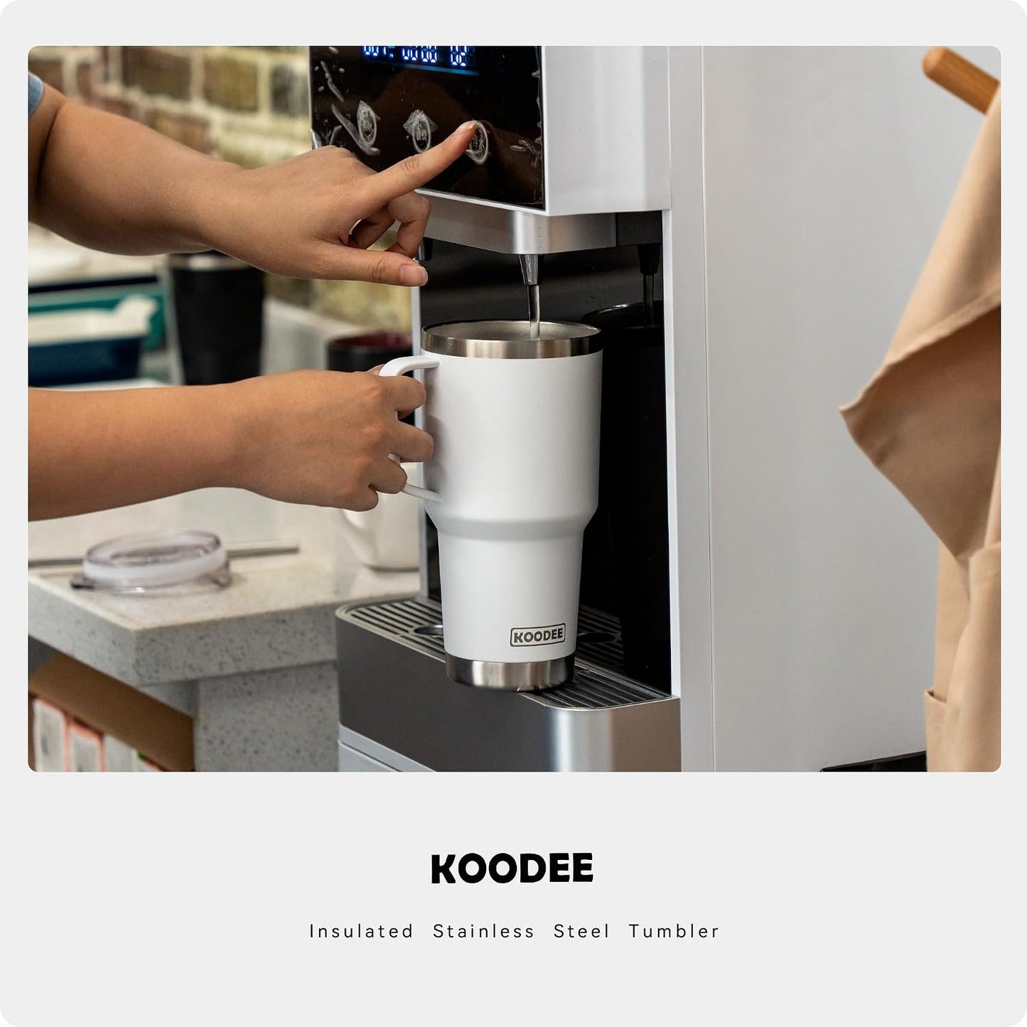 20 oz Stainless Steel Skinny Tumbler Double Wall Insulated Slim Water Tumbler Cup for Coffee, Tea (Baby Blue)