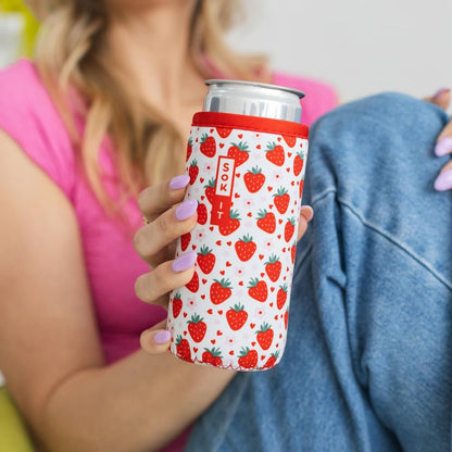 CanSok Sleeve for Beer & Soda Insulated Neoprene Cover (Ocean Oasis, 12oz Can Sleeve) - Colors B