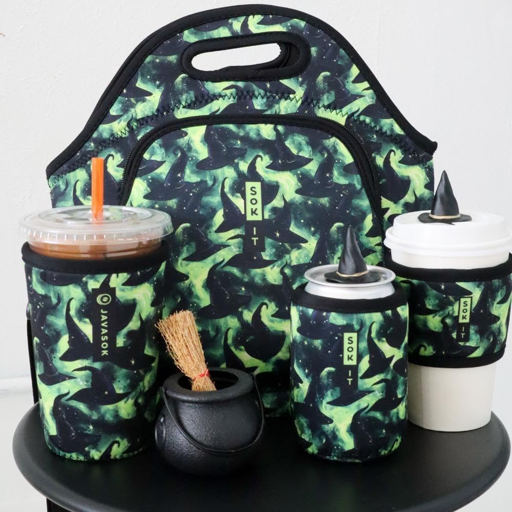 CanSok Sleeve for Beer & Soda Insulated Neoprene Cover (Ocean Oasis, 12oz Can Sleeve) - Colors B