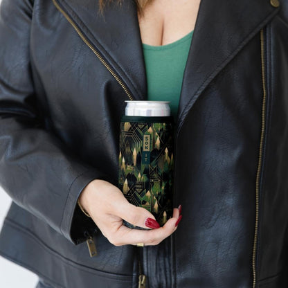 CanSok Sleeve for Beer & Soda Insulated Neoprene Cover (Ocean Oasis, 12oz Can Sleeve) - Colors B