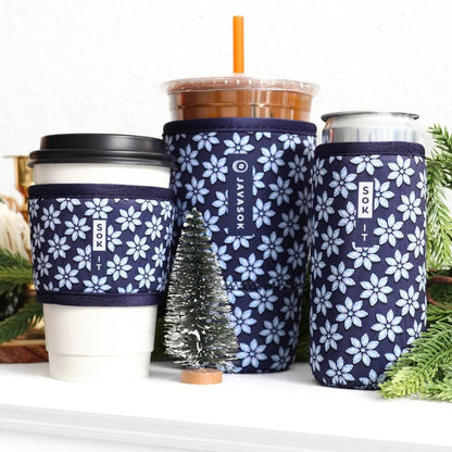 CanSok Sleeve for Beer & Soda Insulated Neoprene Cover (Ocean Oasis, 12oz Can Sleeve) - Colors B
