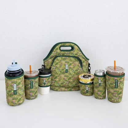 CanSok Sleeve for Beer & Soda Insulated Neoprene Cover (Ocean Oasis, 12oz Can Sleeve) - Colors B
