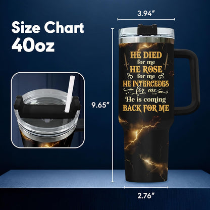 Dad Dadman Funny 40 oz Tumbler with Handle, Funny Dad Gift | Gift for Dad Tumbler 40oz, Cool Dadman Travel Mug, Funny Superhero Birthday from Daughter Son - Colors B