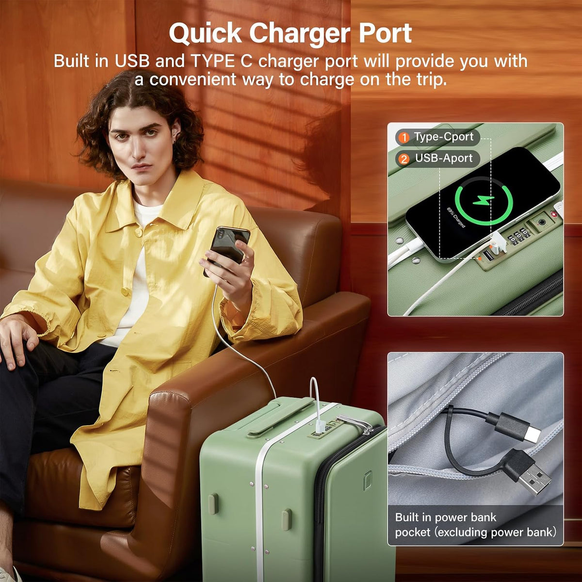 20 Inch Expandable Carry On Luggage 22x14x9 Airline Approved
