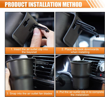 Hanging Car Cup Holder, Multi-Function Cup Holder Organizer