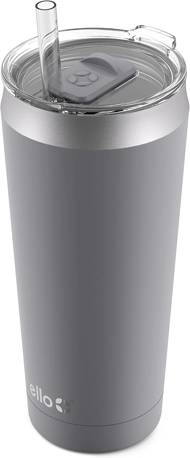 Beacon Vacuum Insulated Stainless Steel Tumbler with Slider Lid and Optional Straw