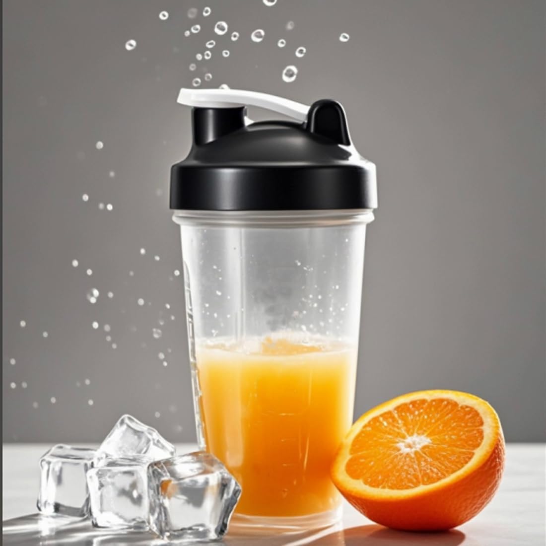 2 Pack 28oz Protein Shaker Bottles, BPA-Free, Leakproof Mixing Cups