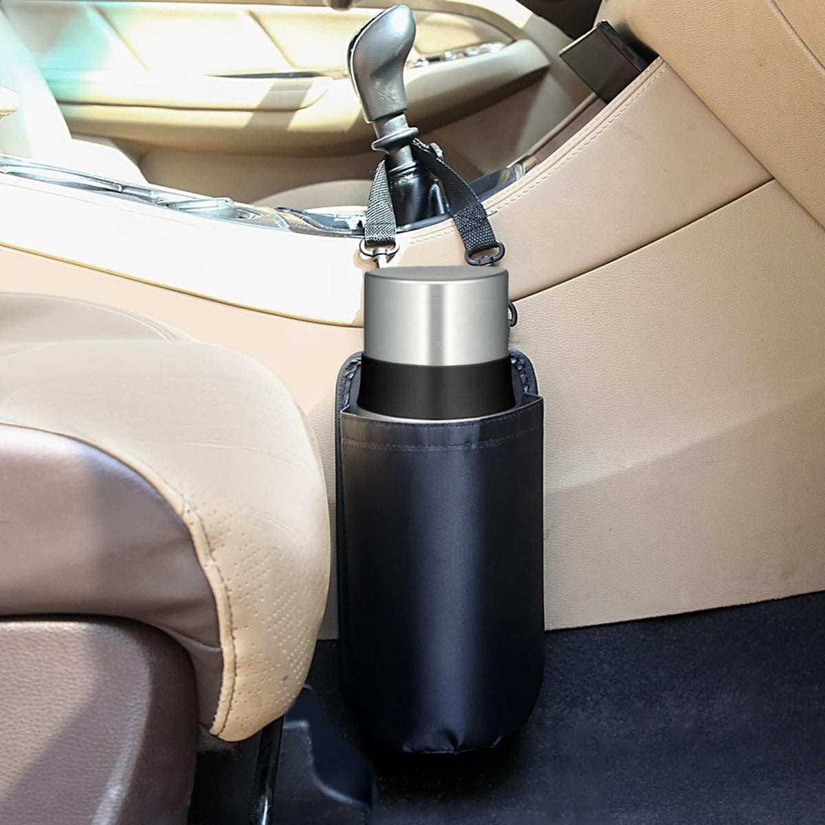 Cup Holder Large Cup Holder. Auto Water Bottle Holder Bag .Car Water Cup Storage Bag Large 30/50 oz. Bottles & Big Drinks. Hanging Multi-Function mini Storage Bag for Cars
