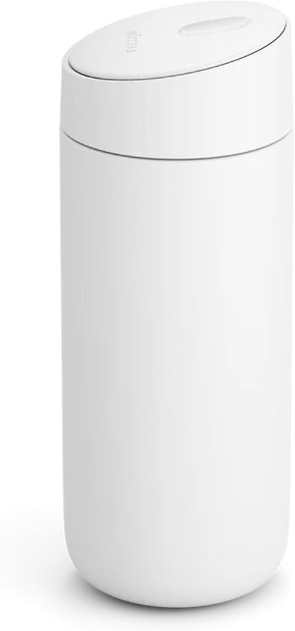 Carter Slide 16 oz Ceramic Lined Travel Coffee Mug, Matte Black
