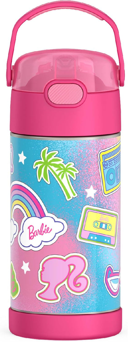 FUNTAINER Water Bottle with Straw, 12oz, Bluey - Colors B
