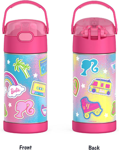 FUNTAINER Water Bottle with Straw, 12oz, Bluey - Colors B