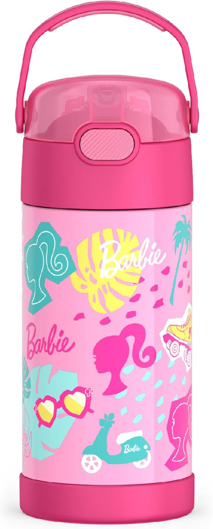 FUNTAINER Water Bottle with Straw, 12oz, Bluey - Colors B