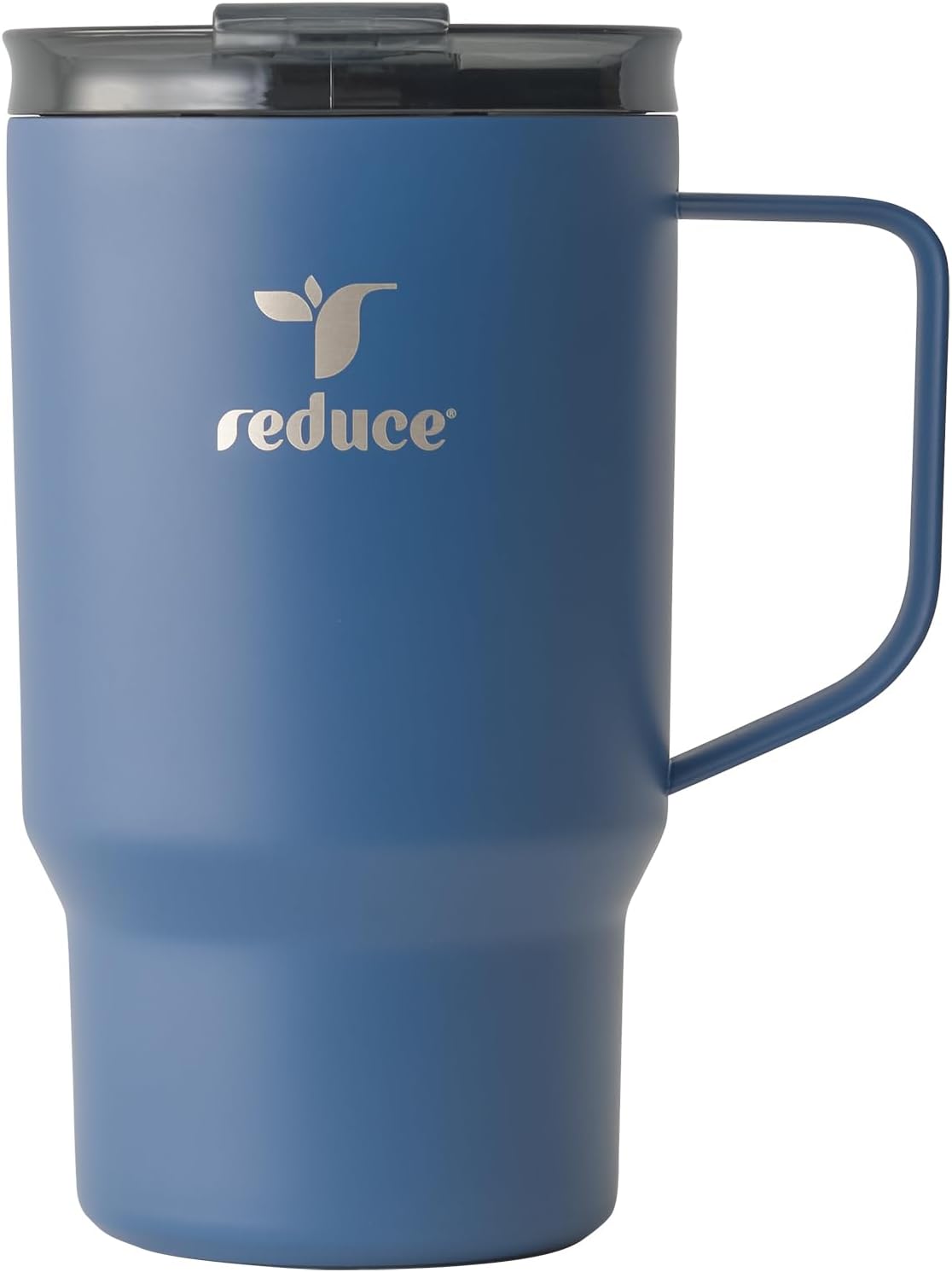 24 oz Hot1 Vacuum Insulated Mug for Hot Tea, Coffee and Other Hot Drinks - With Flo-Motion Lid and Handle, Single-Serve and Cupholder Friendly, Keeps Drinks Hot for up to 8 Hrs, Java
