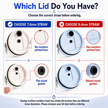 Replacement Straws for Stanley IceFlow Flip 30oz Tumbler Only