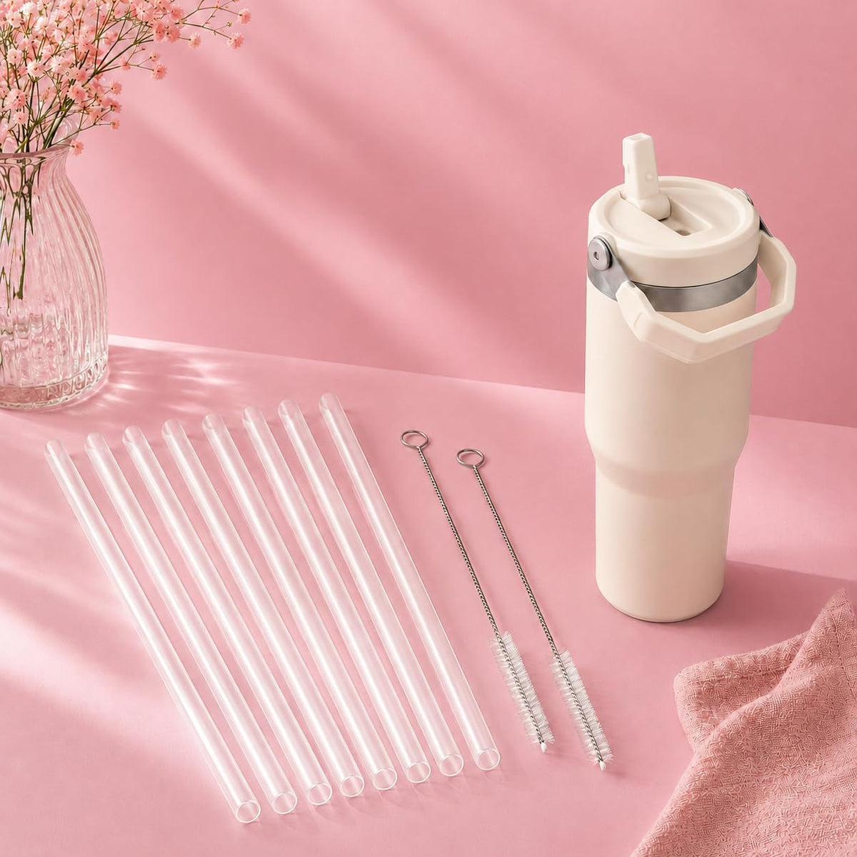 Replacement Straws for Stanley IceFlow Flip 30oz Tumbler Only