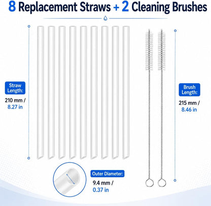 Replacement Straws for Stanley IceFlow Flip 30oz Tumbler Only