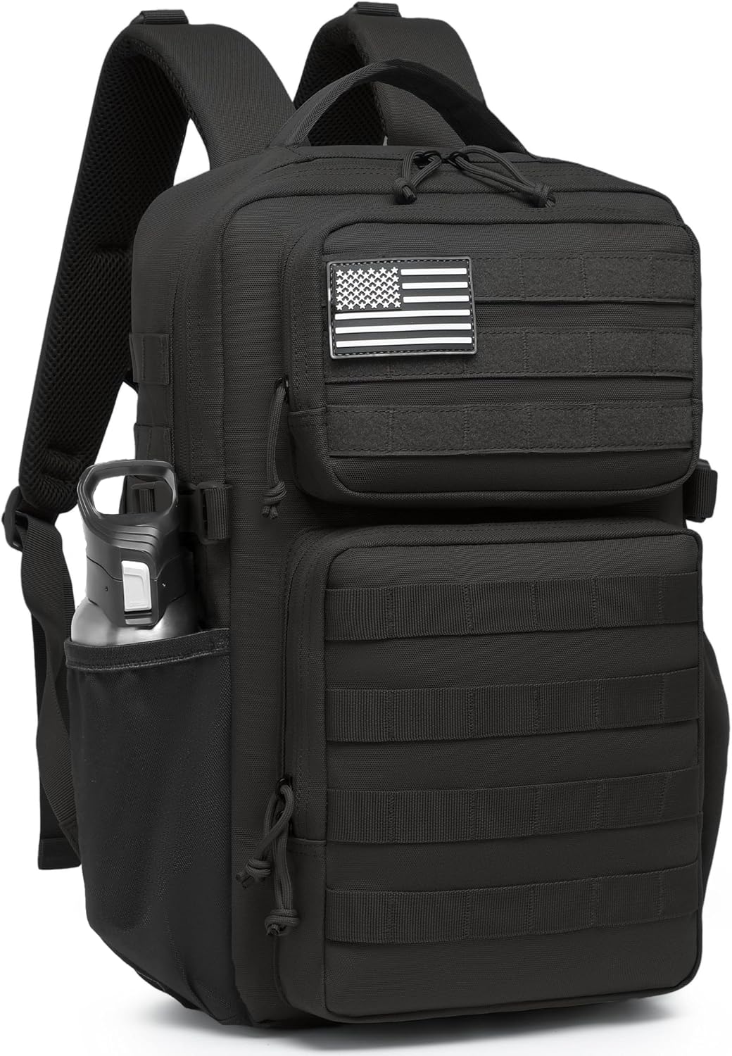 Military Tactical Backpack for Men Waterproof Daypack 3 Day Assault Pack Molle Bag with Water Bottle Holder