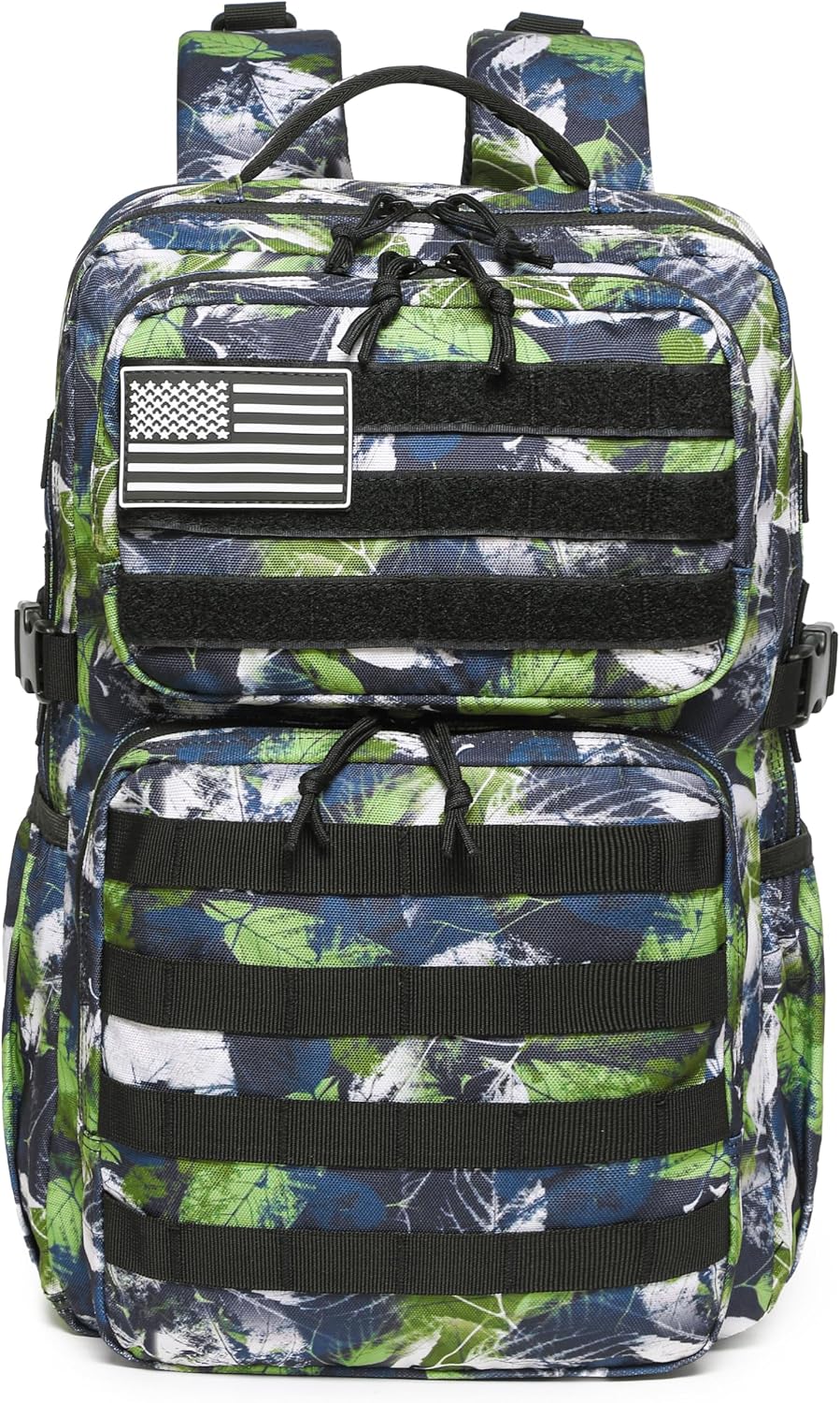 Military Tactical Backpack for Men Waterproof Daypack 3 Day Assault Pack Molle Bag with Water Bottle Holder