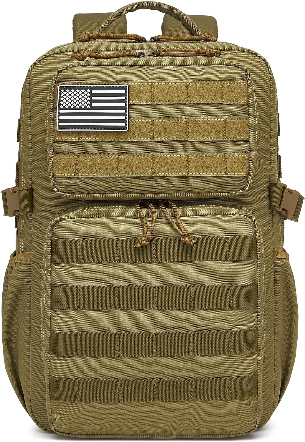 Military Tactical Backpack for Men Waterproof Daypack 3 Day Assault Pack Molle Bag with Water Bottle Holder