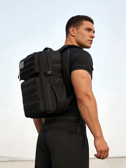 Military Tactical Backpack for Men Waterproof Daypack 3 Day Assault Pack Molle Bag with Water Bottle Holder