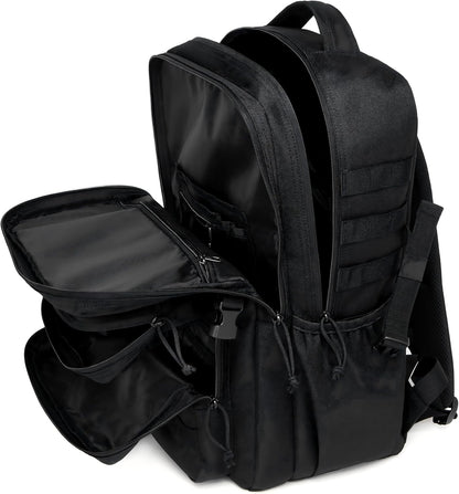 Military Tactical Backpack for Men Waterproof Daypack 3 Day Assault Pack Molle Bag with Water Bottle Holder