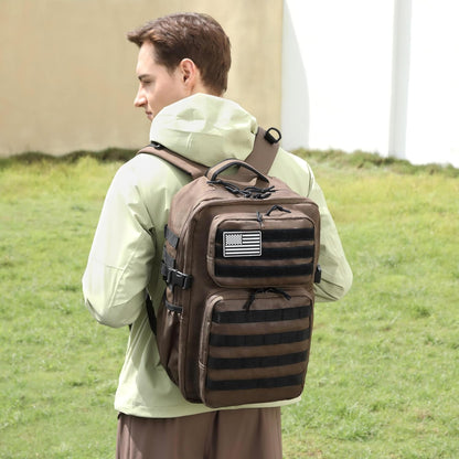 Military Tactical Backpack for Men Waterproof Daypack 3 Day Assault Pack Molle Bag with Water Bottle Holder