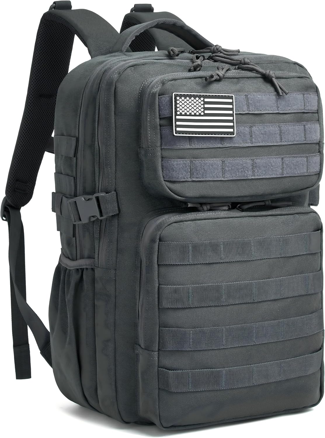 Military Tactical Backpack for Men Waterproof Daypack 3 Day Assault Pack Molle Bag with Water Bottle Holder