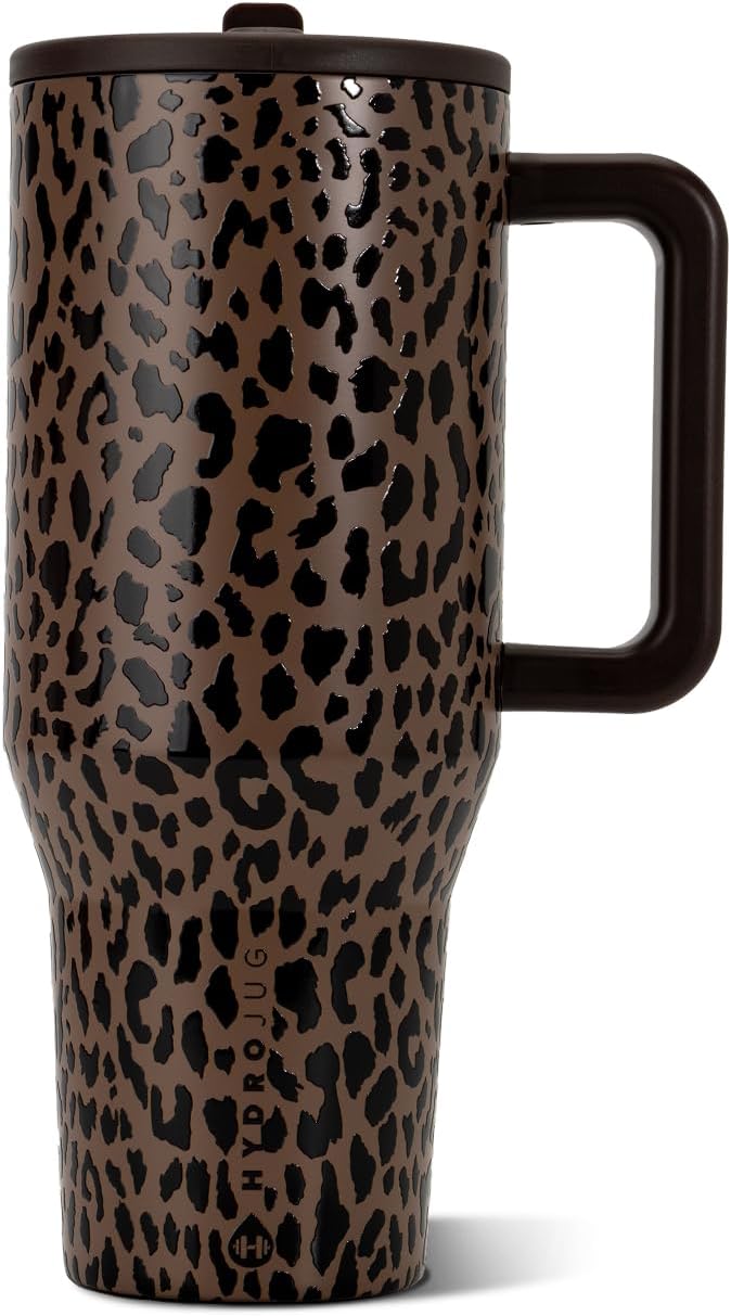Traveler 40oz, Insulated Tumbler with Handle & Straw, Light Blue