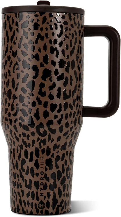 Traveler 40oz, Insulated Tumbler with Handle & Straw, Light Blue