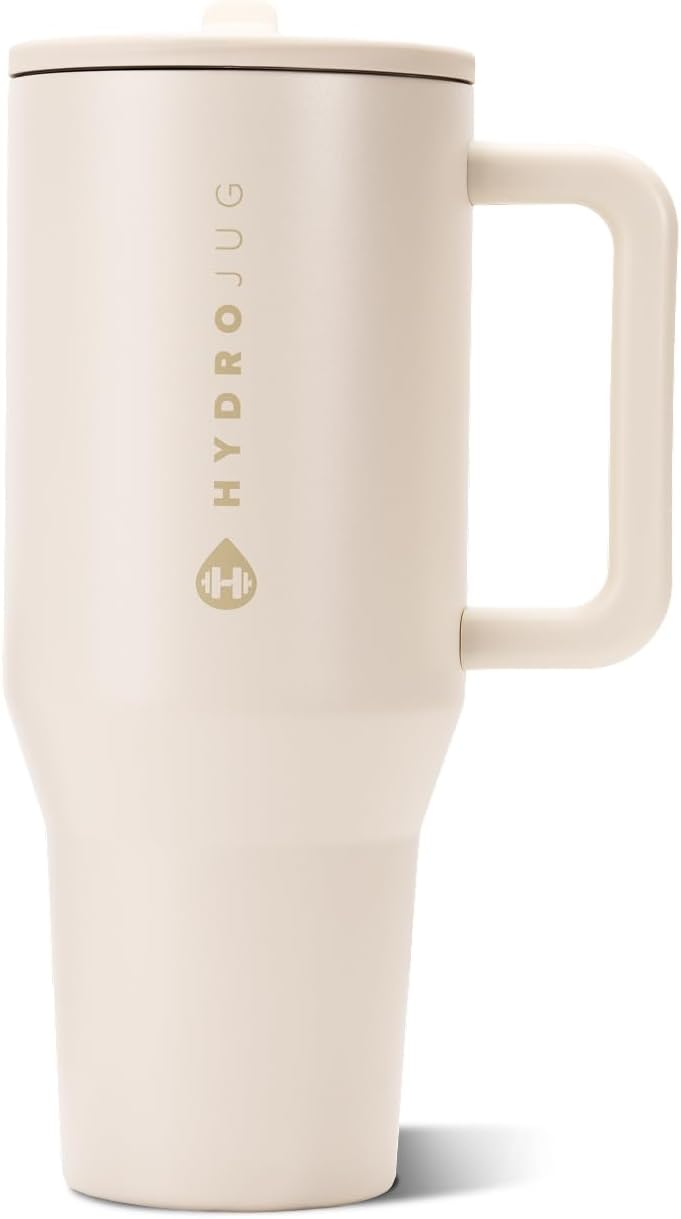 Traveler 40oz, Insulated Tumbler with Handle & Straw, Light Blue
