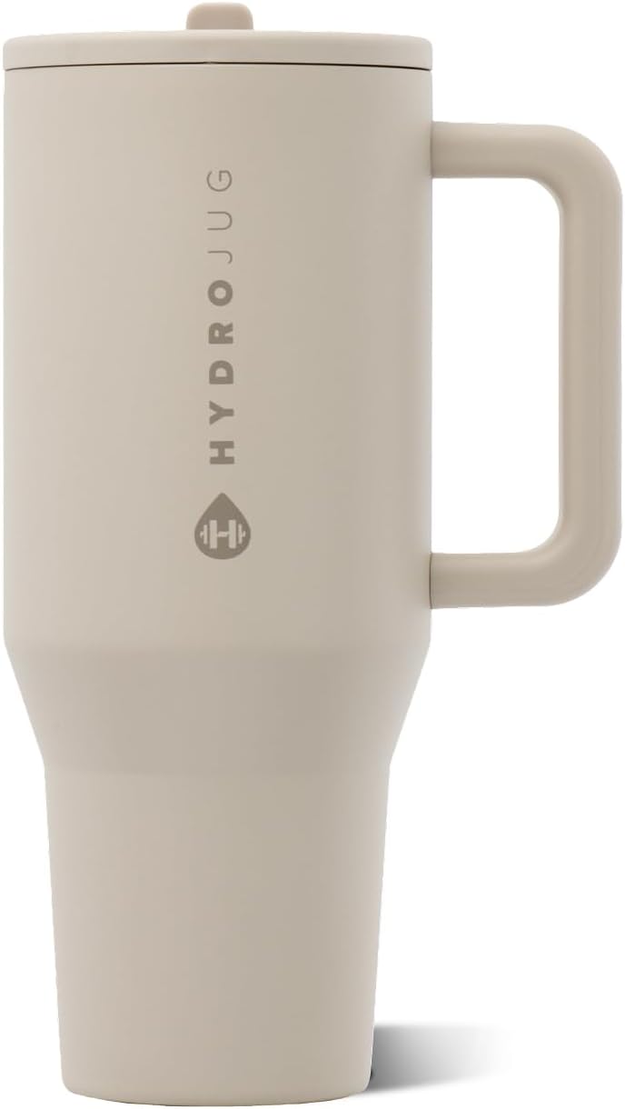 Traveler 40oz, Insulated Tumbler with Handle & Straw, Light Blue