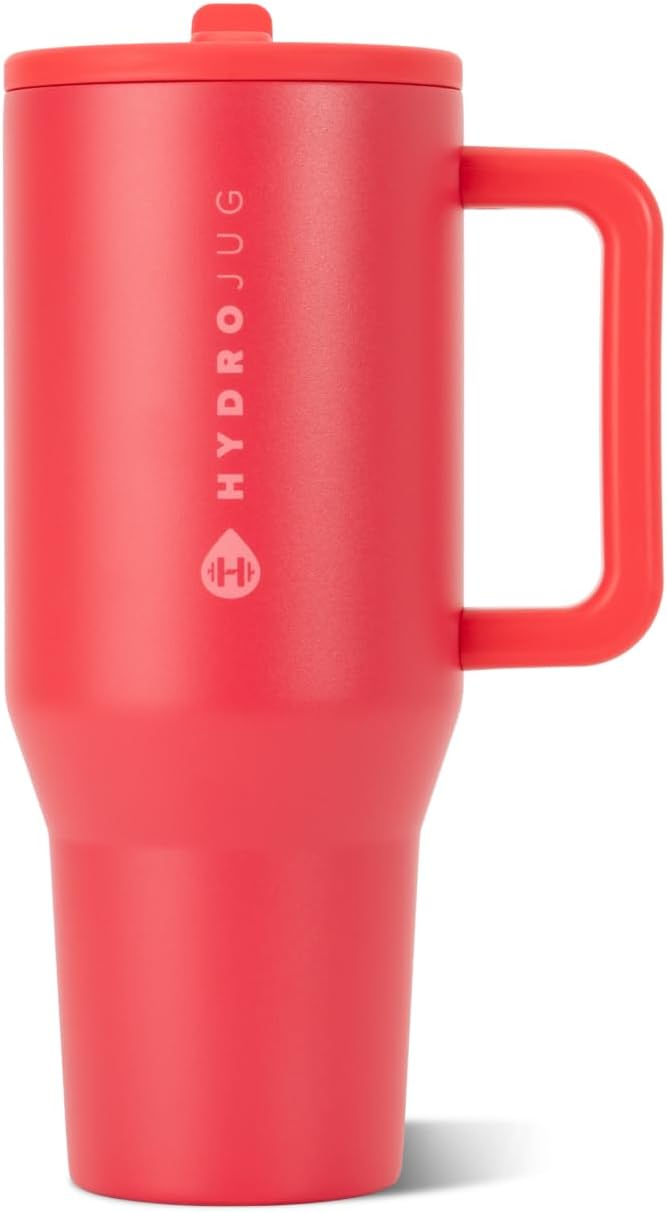Traveler 40oz, Insulated Tumbler with Handle & Straw, Light Blue