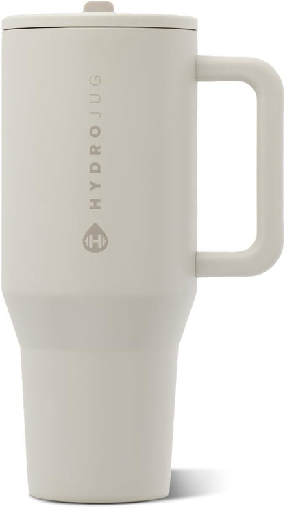 Traveler 40oz, Insulated Tumbler with Handle & Straw, Light Blue
