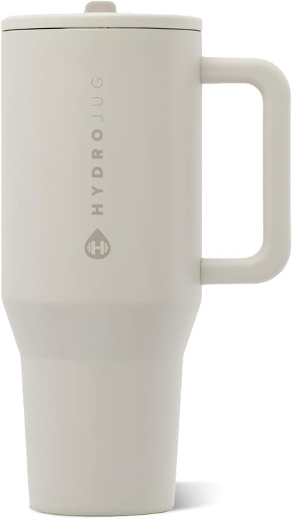 Traveler 40oz, Insulated Tumbler with Handle & Straw, Light Blue