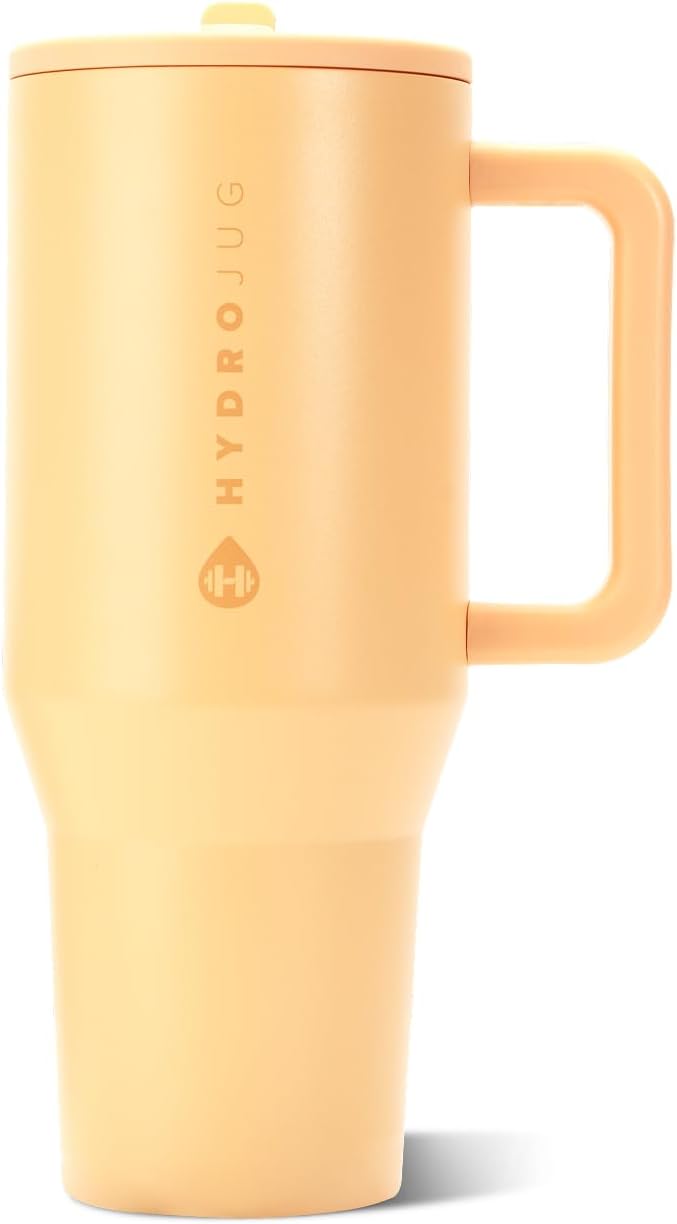 Traveler 40oz, Insulated Tumbler with Handle & Straw, Light Blue