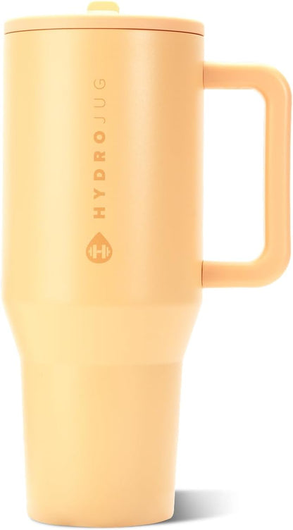 Traveler 40oz, Insulated Tumbler with Handle & Straw, Light Blue