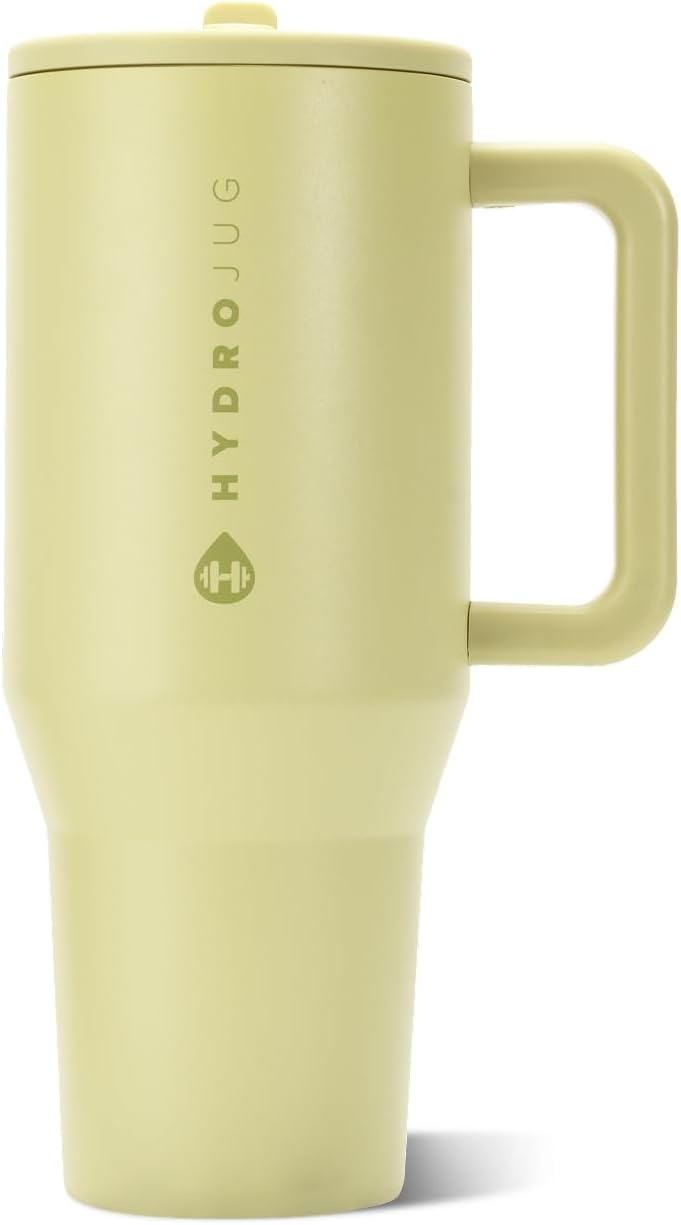 Traveler 40oz, Insulated Tumbler with Handle & Straw, Light Blue
