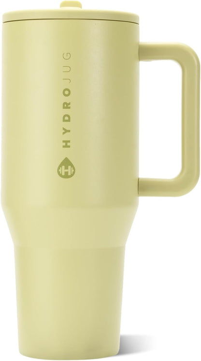 Traveler 40oz, Insulated Tumbler with Handle & Straw, Light Blue
