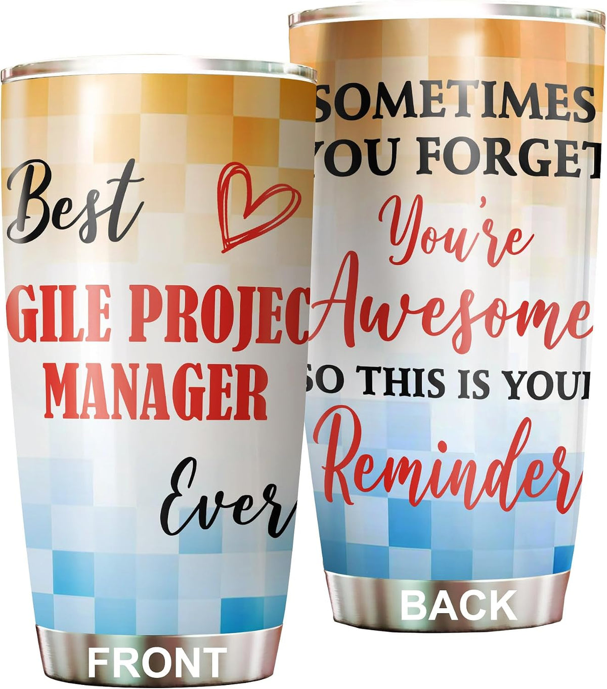 Best Lacrosse Coach Ever Tumbler Stainless Steel 20oz, Office Gifts Women Men Work Friends Coworker, Driking Coffee Cup For Birthday Christmas - Colors P