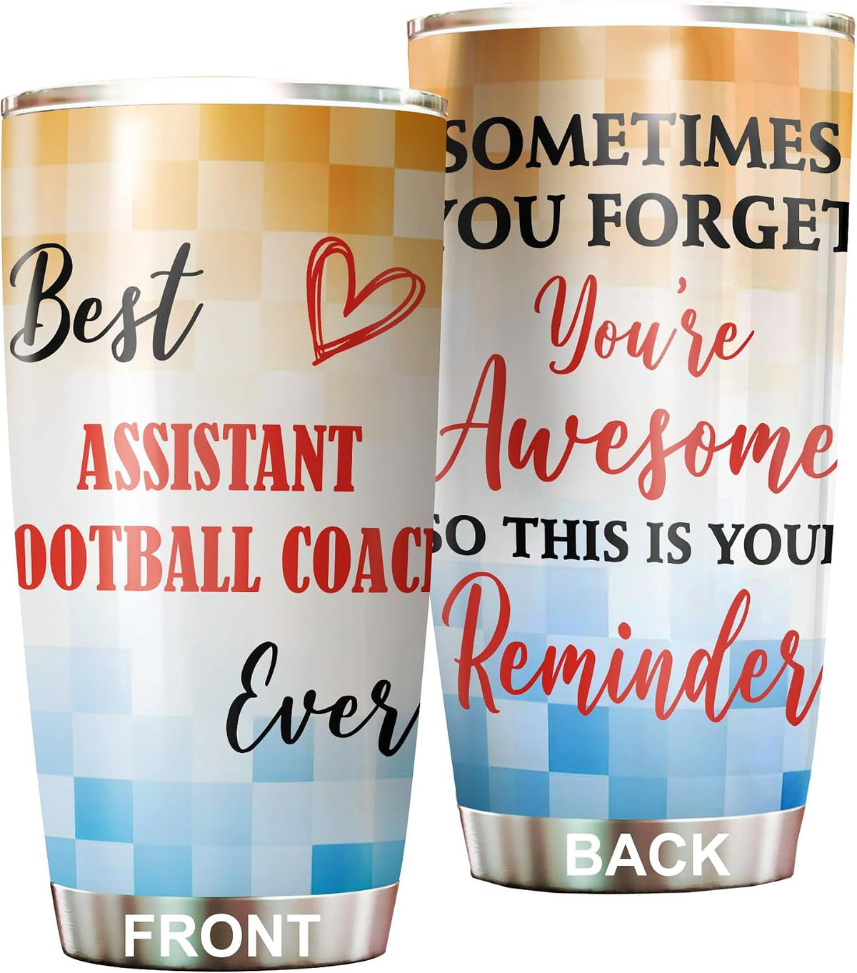 Best Lacrosse Coach Ever Tumbler Stainless Steel 20oz, Office Gifts Women Men Work Friends Coworker, Driking Coffee Cup For Birthday Christmas - Colors P