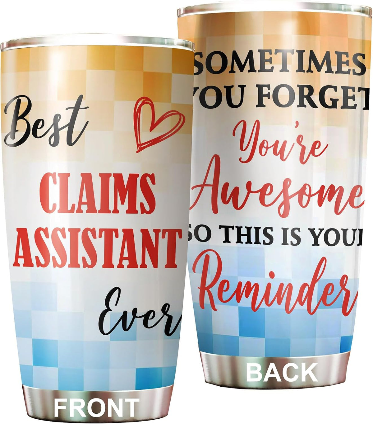 Best Lacrosse Coach Ever Tumbler Stainless Steel 20oz, Office Gifts Women Men Work Friends Coworker, Driking Coffee Cup For Birthday Christmas - Colors P