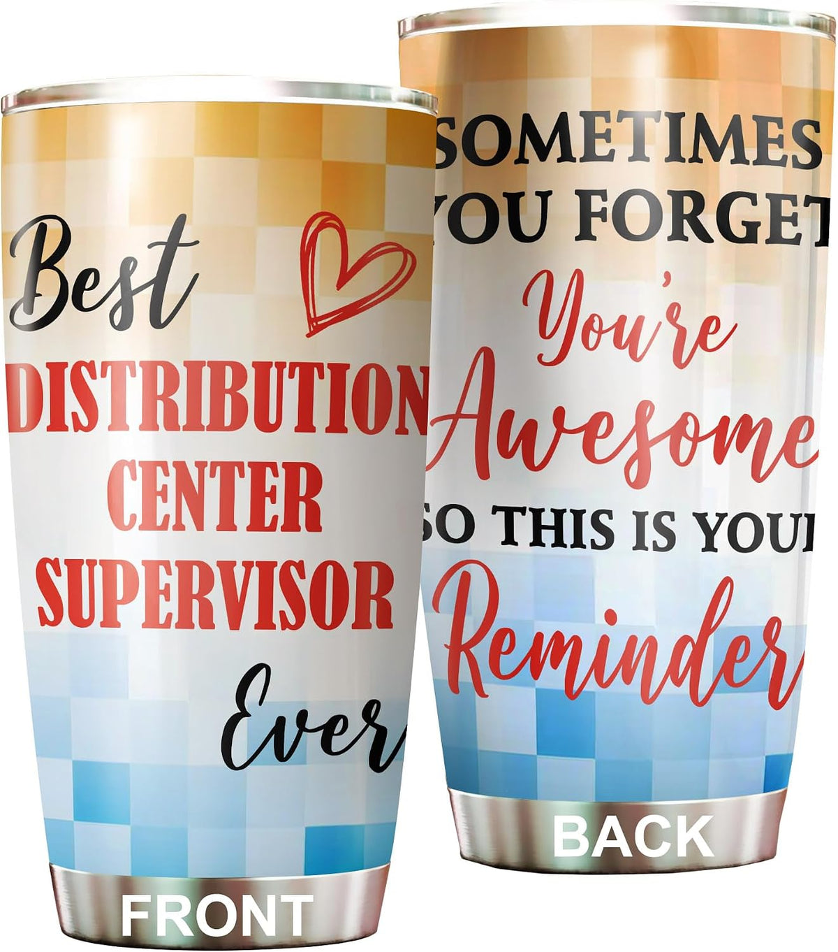 Best Lacrosse Coach Ever Tumbler Stainless Steel 20oz, Office Gifts Women Men Work Friends Coworker, Driking Coffee Cup For Birthday Christmas - Colors P