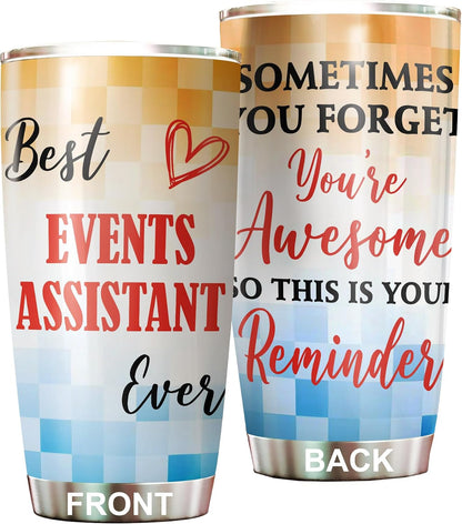 Best Lacrosse Coach Ever Tumbler Stainless Steel 20oz, Office Gifts Women Men Work Friends Coworker, Driking Coffee Cup For Birthday Christmas - Colors P