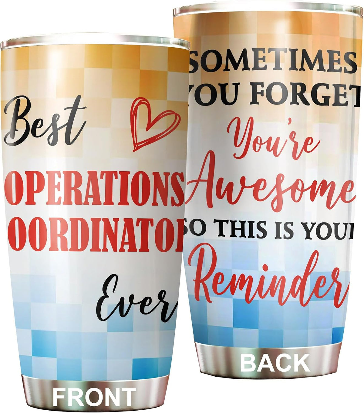 Best Lacrosse Coach Ever Tumbler Stainless Steel 20oz, Office Gifts Women Men Work Friends Coworker, Driking Coffee Cup For Birthday Christmas - Colors P