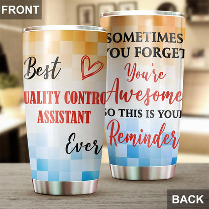 Best Lacrosse Coach Ever Tumbler Stainless Steel 20oz, Office Gifts Women Men Work Friends Coworker, Driking Coffee Cup For Birthday Christmas - Colors P