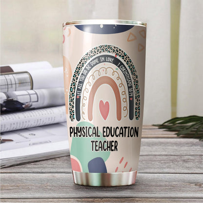 Let All You Do Be Done In Love Postal Clerk Tumbler Stainless Steel 20oz, Office Gifts Women Men Work Friends Coworker, Driking Coffee Cup For Birthday Christmas - Colors J
