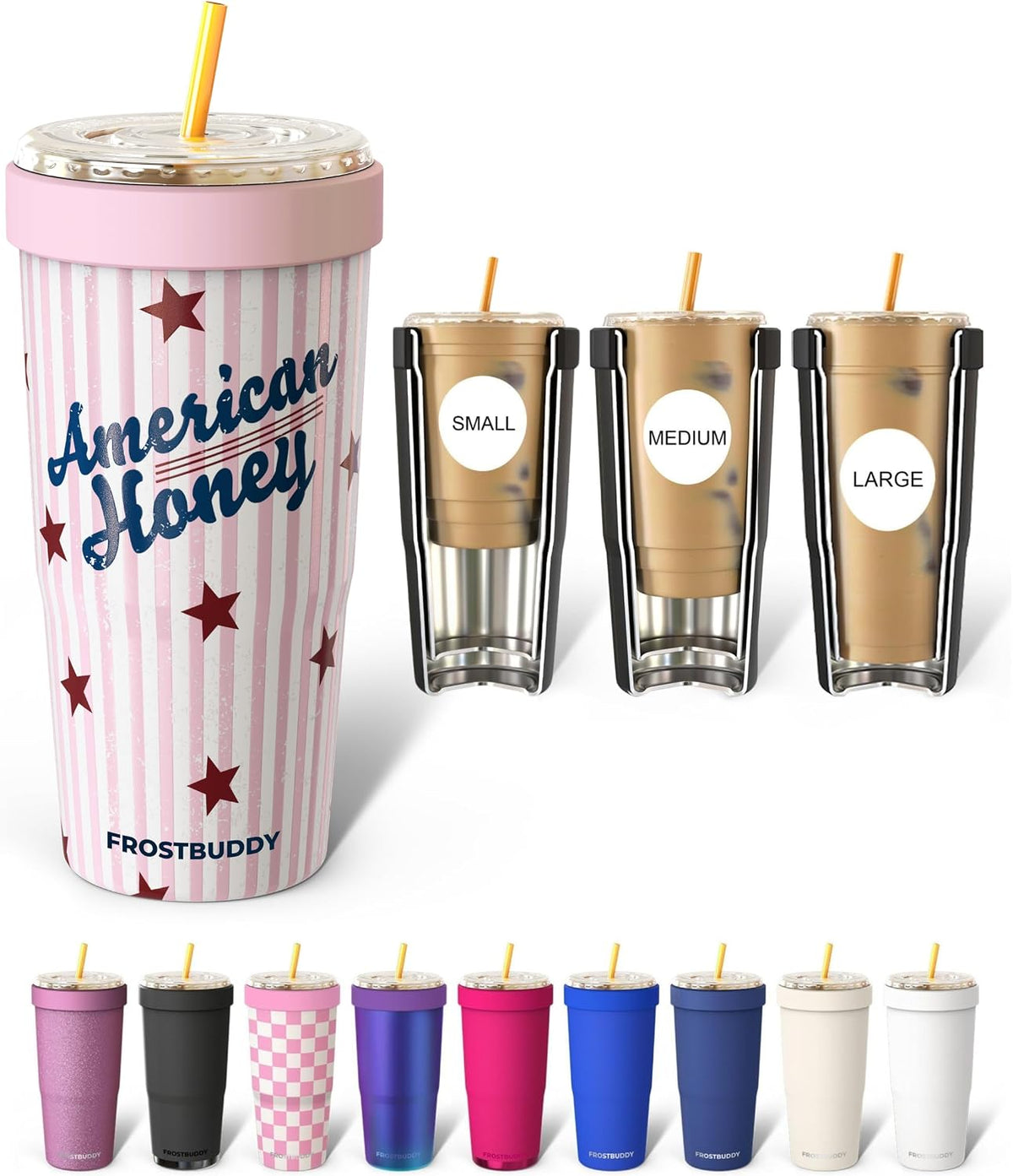 Togo Buddy 30oz Tumbler - Insulated Stainless Steel (Pencil) - Colors B
